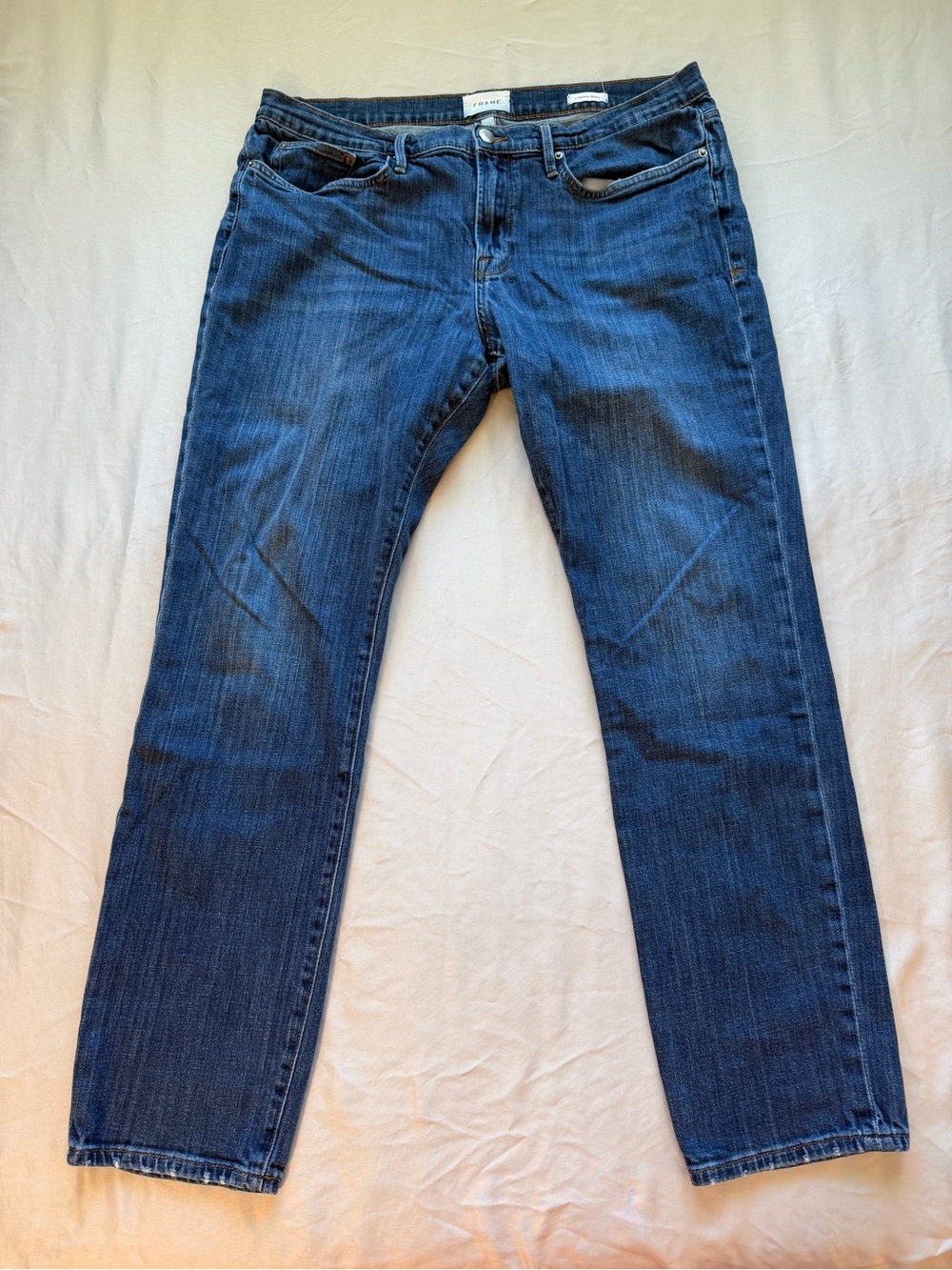 Frame Denim Men’s Skinny Jeans - Dark Blue